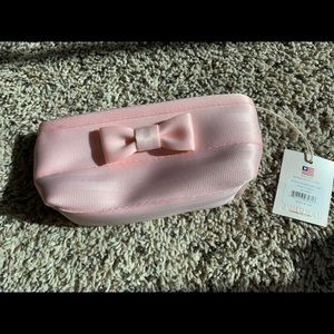 NWT Harvey’s Seatbelt Bag Mini Bow Makeup Bag